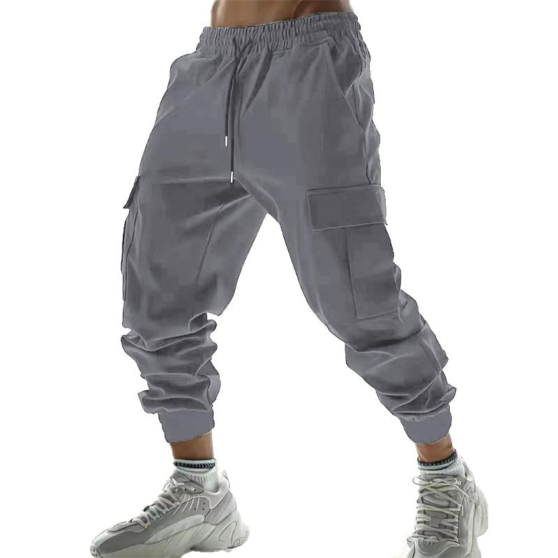 Men's Casual Sport Multi-Pocket Cargo Pants 20899044Y