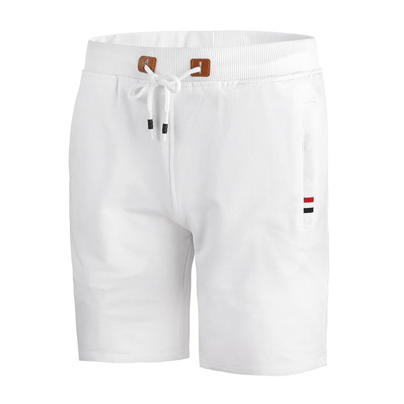 Men's Casual Solid Color Drawstring Shorts 35006720Y