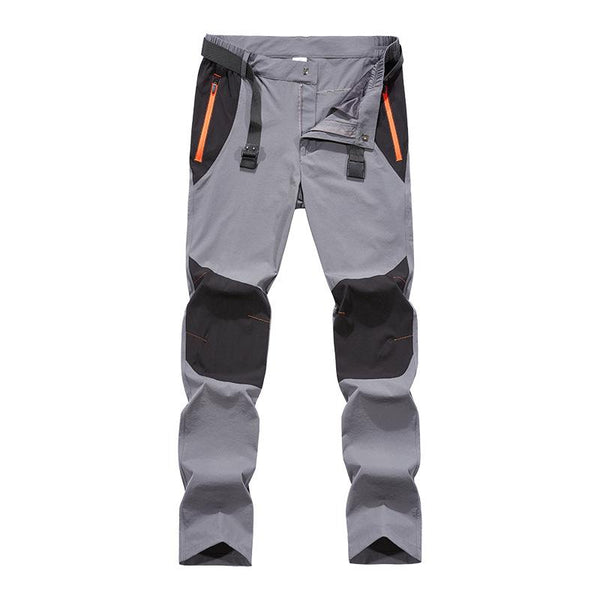 Men's Fleece Colorblock Sports Pants 07111484U