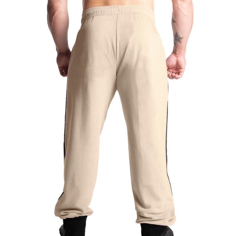 Men's Solid Color Elastic Waist Sports Pants 00493561Z