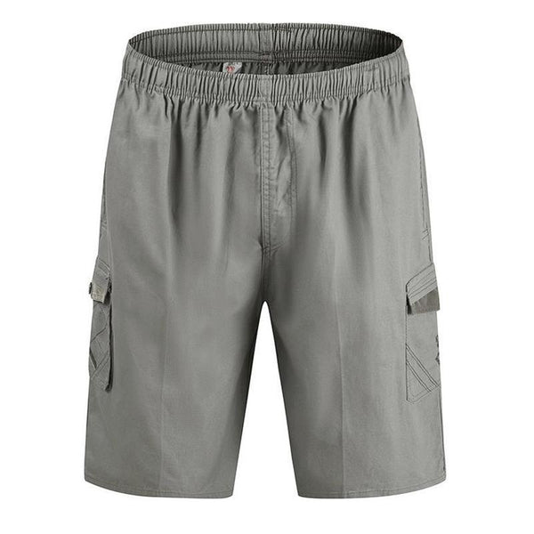 Men's Solid Color Loose Straight Shorts 24128465X