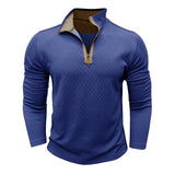 Men's Casual Zip-up Stand Collar Sweatshirt 91362105X