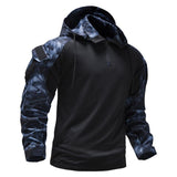 Men's Outdoor Wear-resistant Sports Camouflage Hooded Sweatshirt Jacket 70358150F