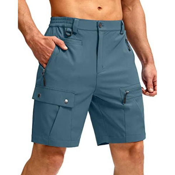 Men's Casual Outdoor Multi-Pocket Cargo Shorts 31559383M
