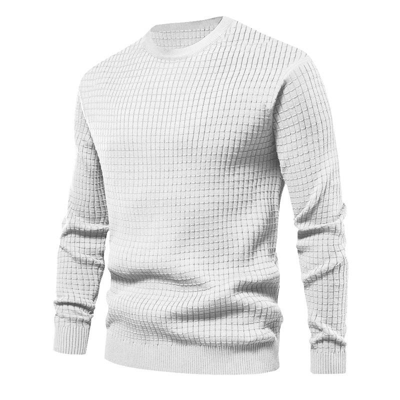 Men's Loose Round Neck Casual Long Sleeve T-shirt 20236735U