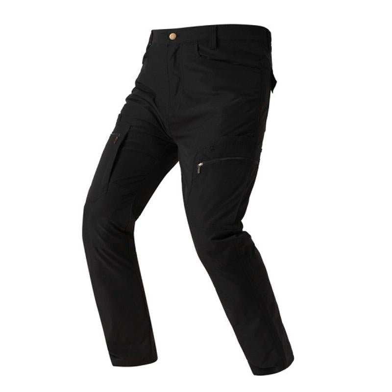 Men's Outdoor Waterproof Solid Color Multi-Pocket Cargo Pants 58336390Y