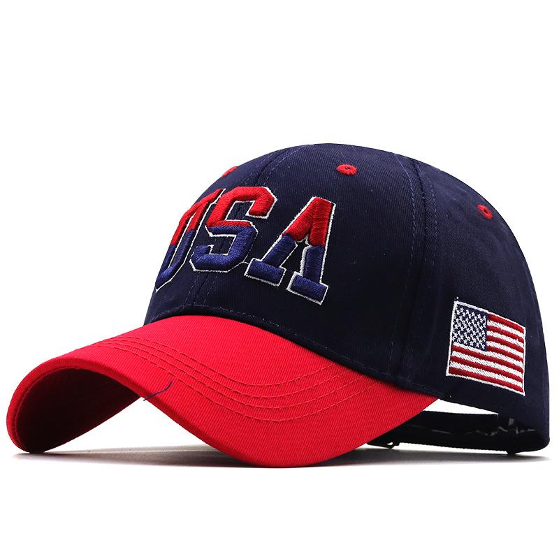 Men's Casual Outdoor USA Flag Cap 50285599TO