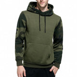 Men's Colorblock Camouflage Hoodie 17316804U