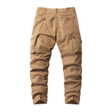 Men's Casual Outdoor Cotton Multi-Pocket Pants Cargo Pants 26261367M