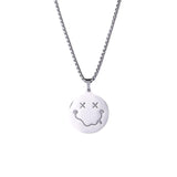 Casual Retro Simple Smiley Face Necklace 61626656TO