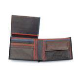 Men's Top Layer Cowhide Large Capacity Multi-card Slots Genuine Leather Wallet 86670176U