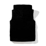 Men's Faux Mink Hooded Vest 38958877U