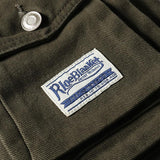Men's Vintage Solid Color Double Chest Pocket Cargo Vest 64788389Y