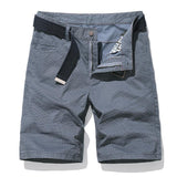 Men's Casual Cotton Blended Loose Cargo Shorts (Belt Excluded) 35269877M