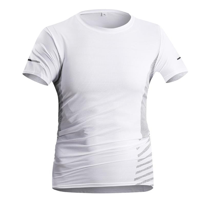 Men's Icy Stretch Outdoor Short-sleeved T-shirt 19189008X