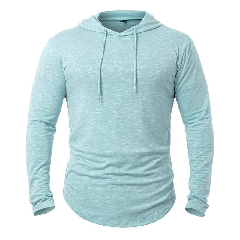 Sudadera con capucha para actividades al aire libre en mezcla de algodón para hombre 33436530X