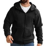 Men's Hooded Polar Fleece Zip-Up Jacket 51830535X