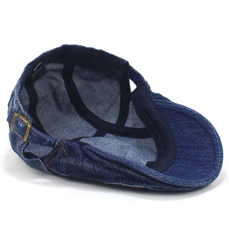 Men's Washed Denim Beret 70850495U