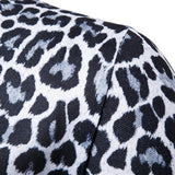 Men's Lapel Fashion Leopard Print Short Sleeve POLO Shirt 19469085X