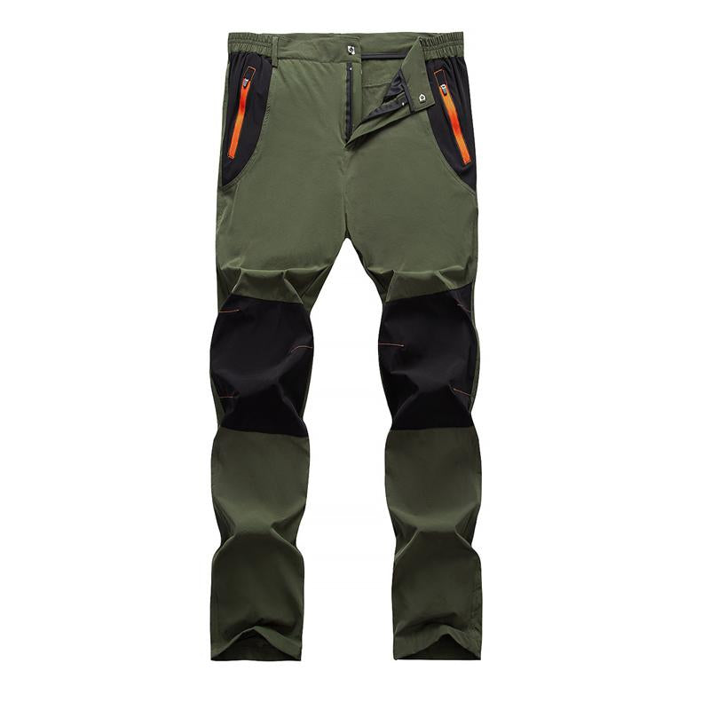 Men's Fleece Colorblock Sports Pants 07111484U