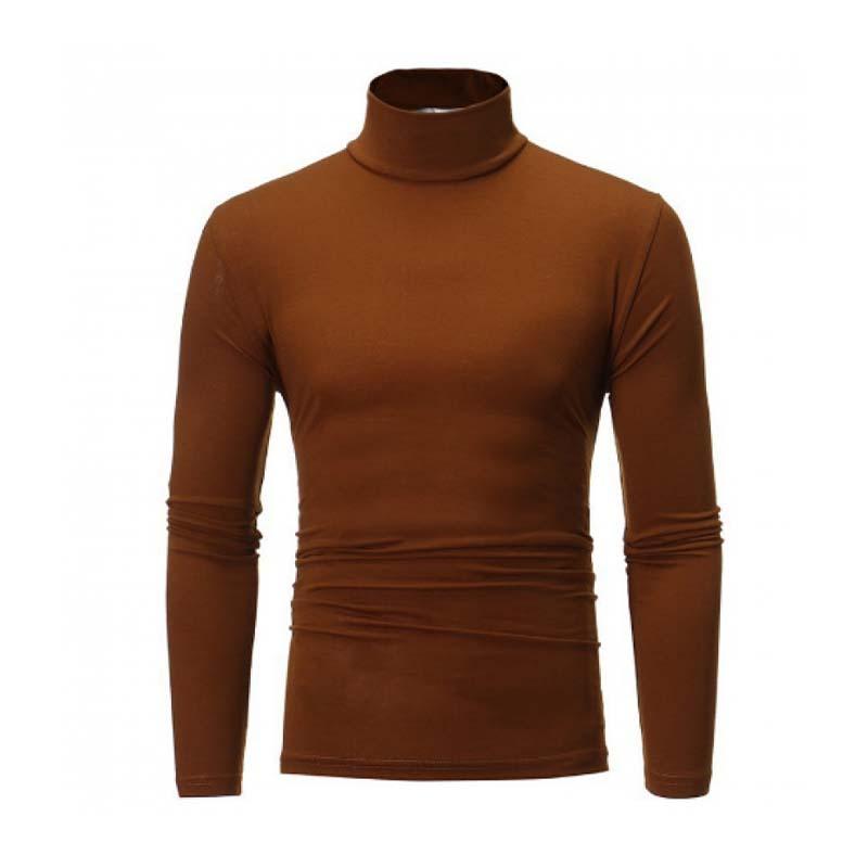 Men's Classic Slim High Neck Long Sleeve T-Shirt 69147885K