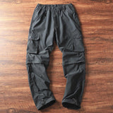 Men's Outdoor Loose Detachable Straight Cargo Pants 45896177Y