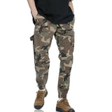 Men's Camouflage Multi-pocket Zipper Cargo Pants 09558175Z