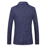 Men's Casual Lapel Multi-pocket Slim Fit Blazer 29408824X