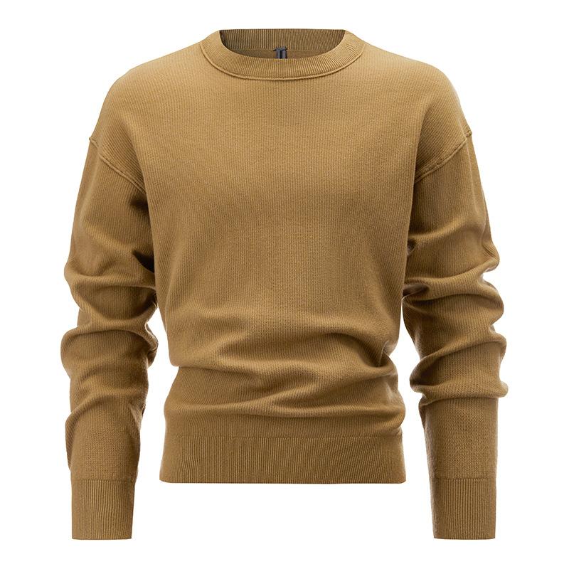 Men's Crew Neck Long Sleeve Pullover Sweater 10511648X