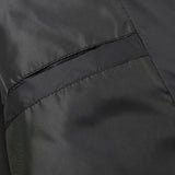 Men's Casual Contrast Color Patchwork Hooded Warm Zipper Padded Jacket 23417716M