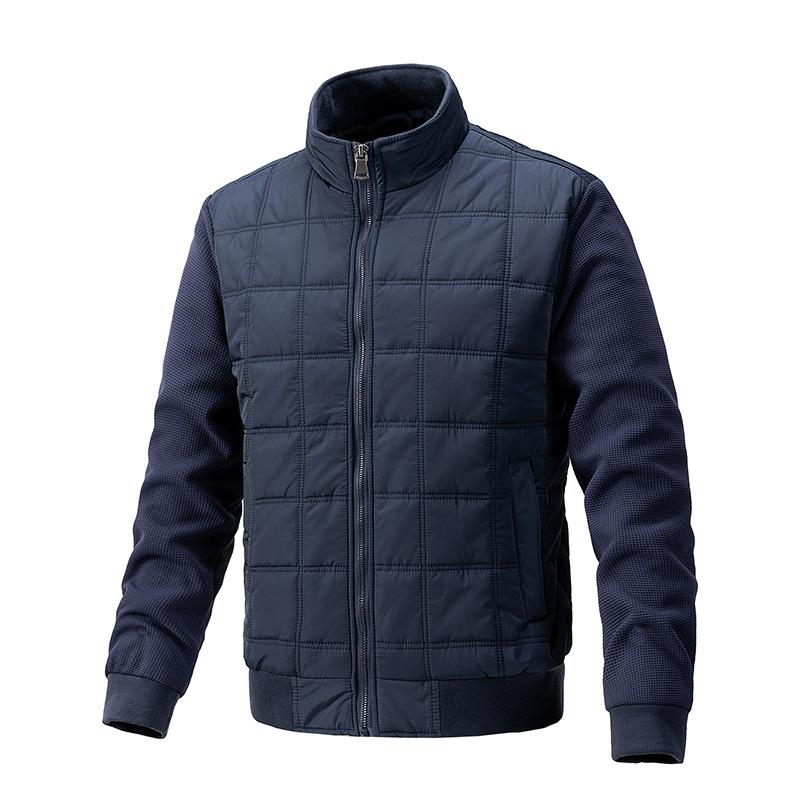 Veste matelassée décontractée à col montant pour homme 18461026F