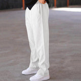 Men's American Classic Casual Loose Straight Elastic Waist Sports Pants 72411982K