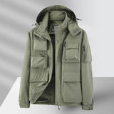 Men's Multi-Pocket Mid-Length Jacket 55563793U