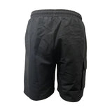 Men's Solid Elastic Waist Straight Cargo Shorts 67628804Z