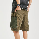 Men's Outdoor Three-Dimensional Multi-Pocket Functional Shorts 92968518Y