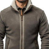 Men's Contrast Polar Fleece Zip Jacket 55796529X