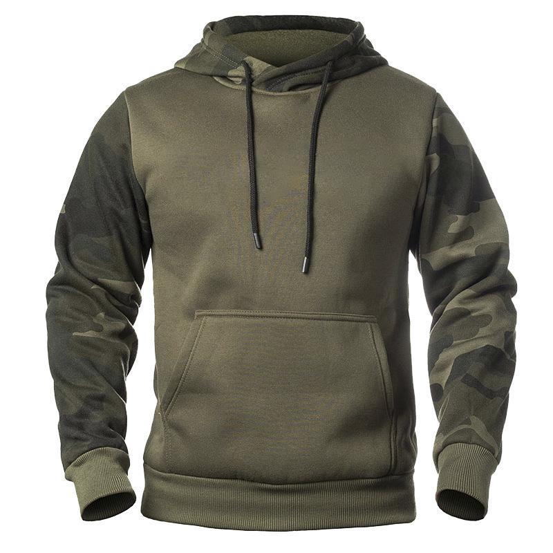 Men's Camouflage Fleece Hoodie 38010727U