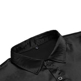 Men's Shiny Solid Color Shirt 56212505U