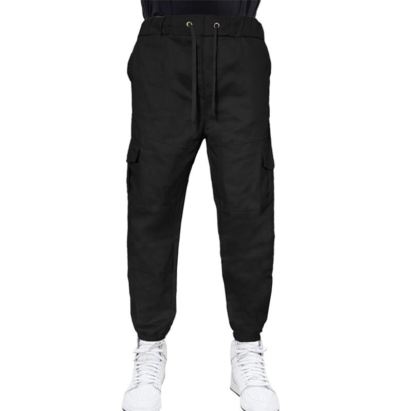 Men's Solid Color Workwear Casual Sports Pants 79349815X