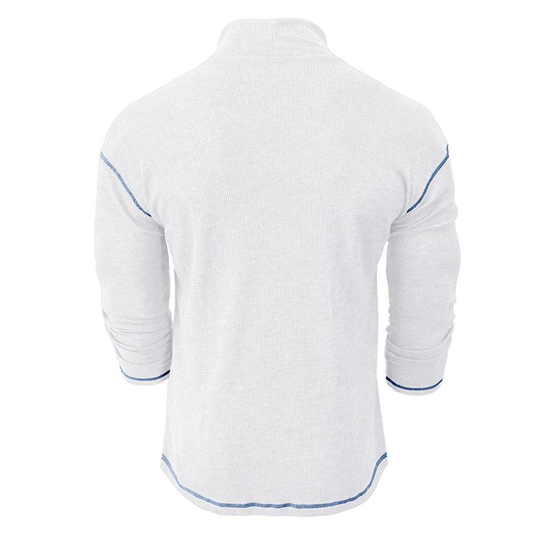 Men's Turtleneck Long Sleeve Pullover T-shirt 51665481X