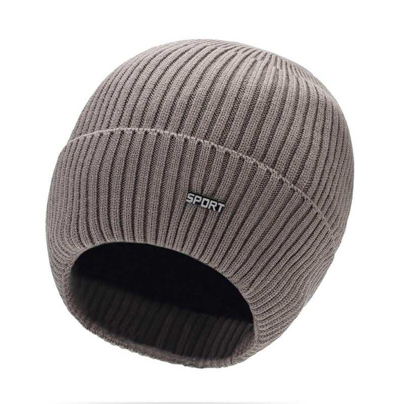 Men's Casual Warm Knitted Beanie Hat 12207797M