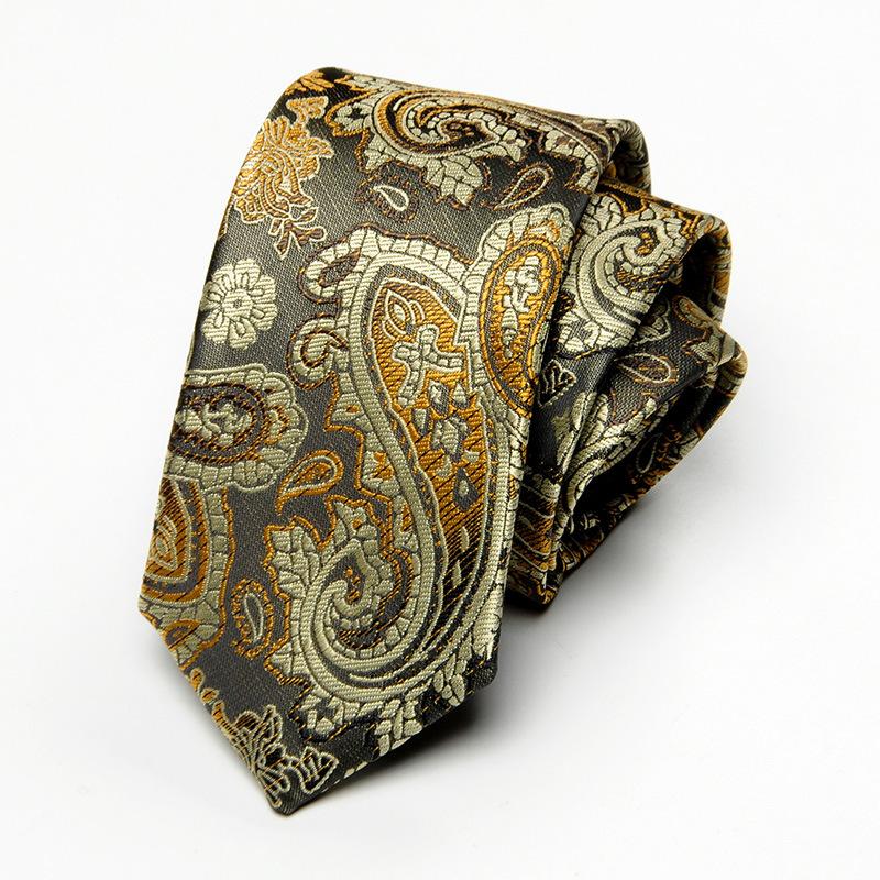 Men's Stylish Business Casual Paisley Cashew Pattern Tie 21688766K