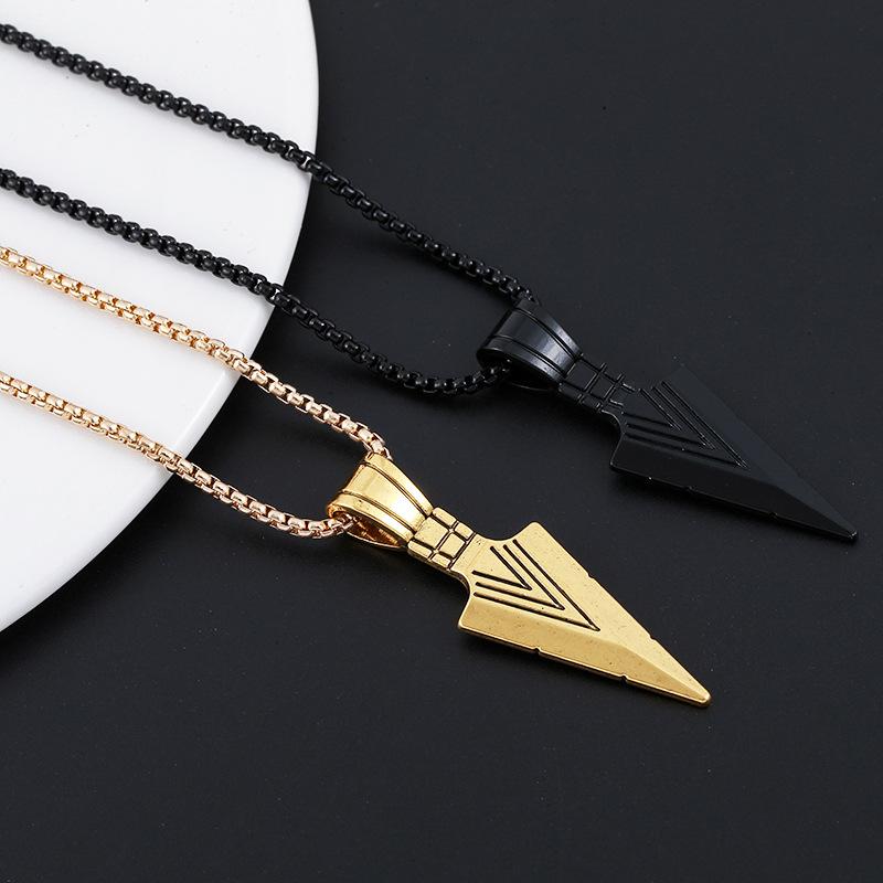 Vintage Pharaoh's Spear Arrow Necklace 10243803TO