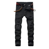 Men's Casual Ripped Jeans 26628585U