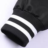 Men's Casual Stand Collar Baseball Collar Zipper Jacket 00981988M