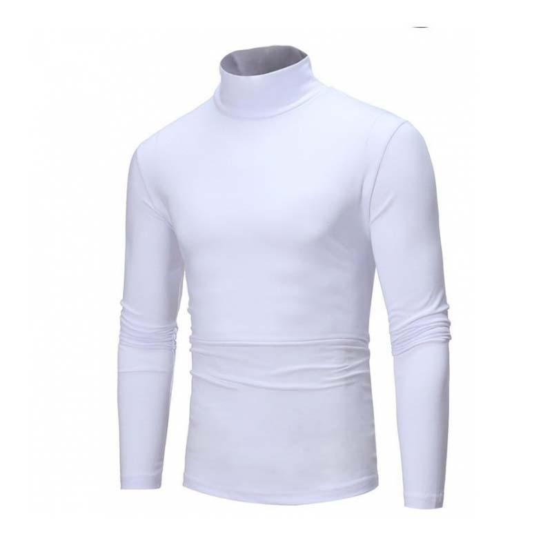 Men's Classic Slim High Neck Long Sleeve T-Shirt 69147885K