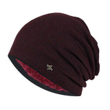 Men's Casual Outdoor Warm Striped Knitted Hat 51171702F