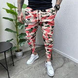 Men's Camouflage Print Multi-Pocket Casual Pants 92086668X