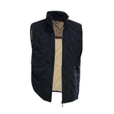 Men's Classic Casual Warm Down Cotton Stand Collar Vest 88142997K