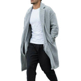 Men's Solid Color Casual Lapel Coat 32099502X